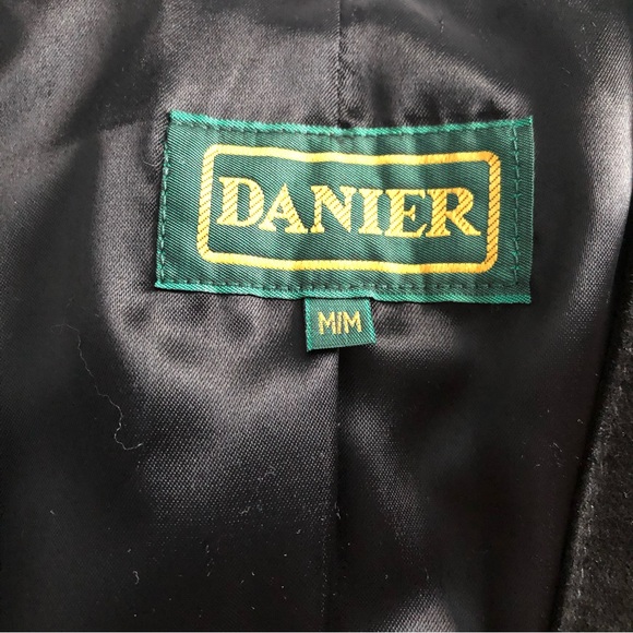 Vintage Danier Suede jacket with gold braid trim - Picture 3 of 15